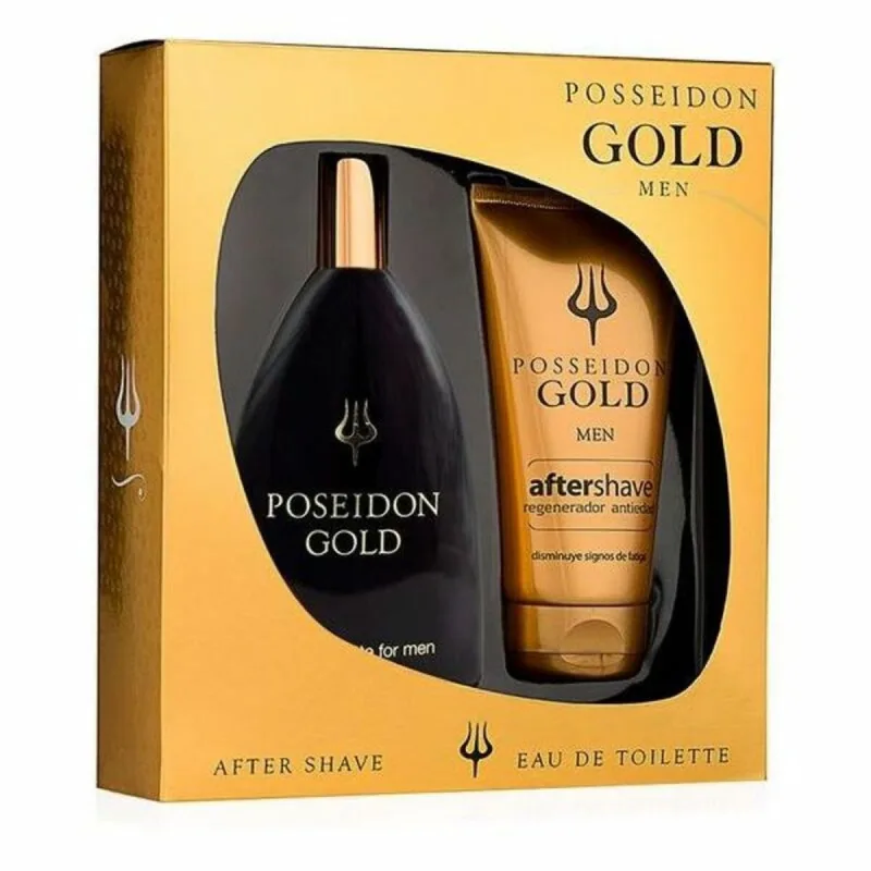 Set de Cosmetică Bărbați Gold Posseidon (2 pcs) Poseidon — preț și oferte