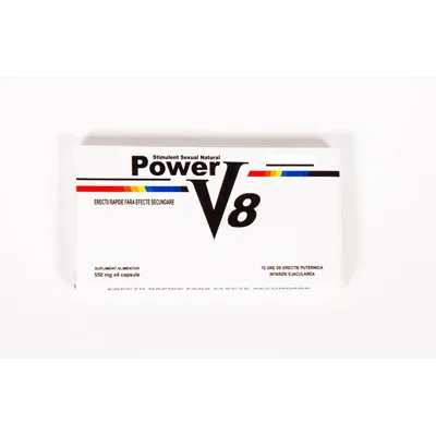 Pastile PowerV8 4 capsule + 1 GRATIS POWERV8L Prime — preț și oferte