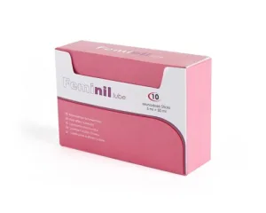 Feminil Lube - lubrifiant cu efect de marire a libidoului la femei - 10 pliculete FEM10L