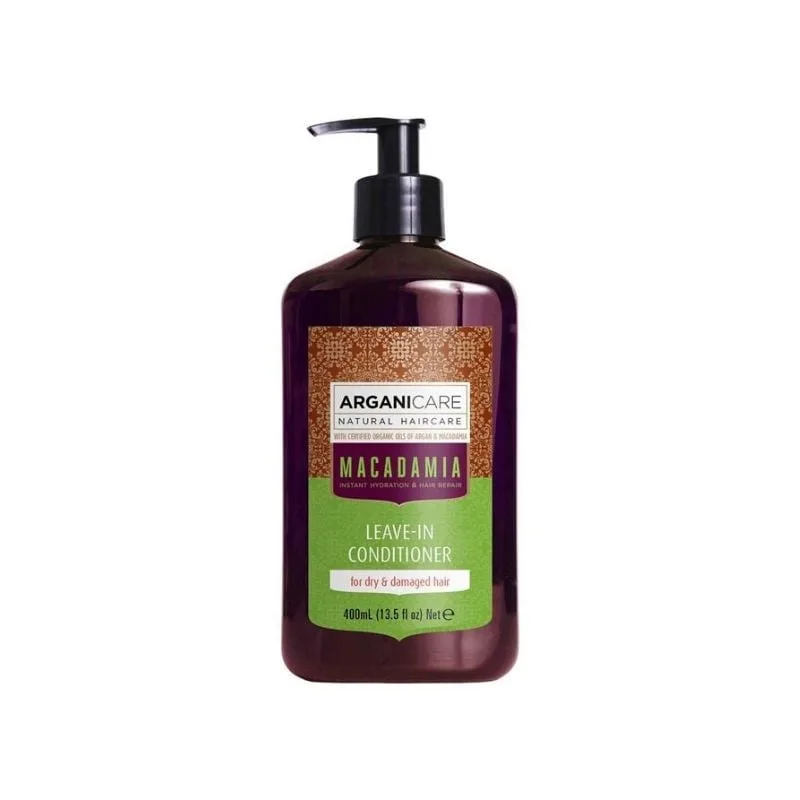 Arganicare Balsam ultra hidratant fara clatire cu ulei de macadamia, 400 ml — preț și oferte