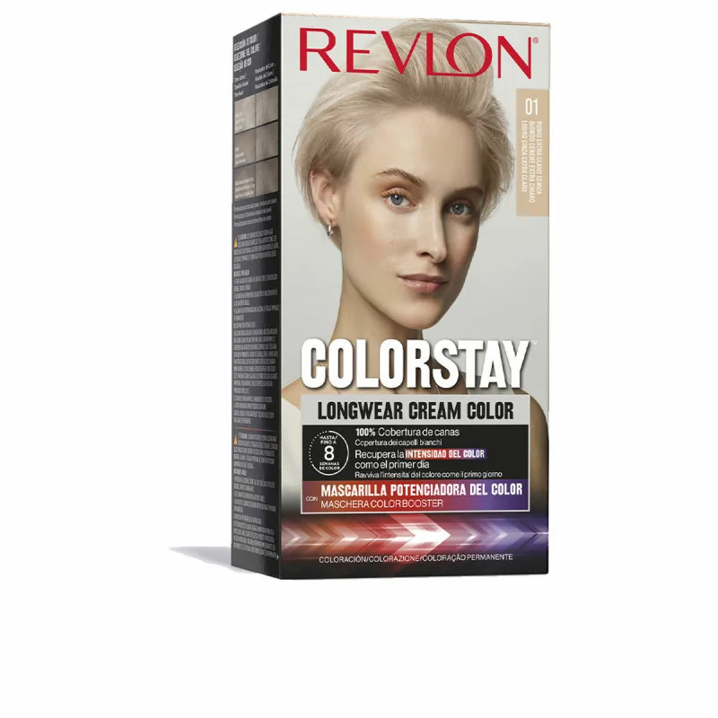 Vopsea Permanentă Revlon Colorstay Nº 001 Cenușiu — preț și oferte