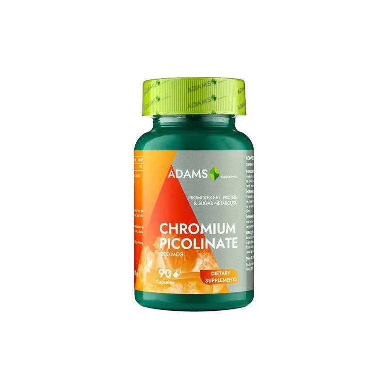 CHROMIUM PICOLINATE 200MCG 90CPS ADAMS VISION — preț și oferte