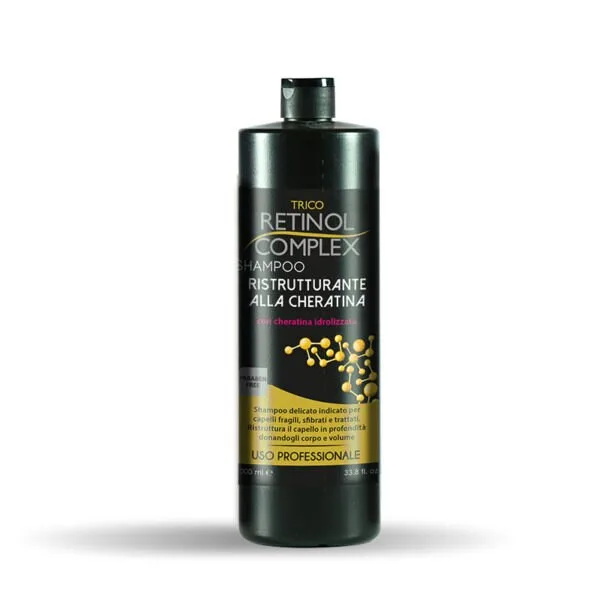 Sampon restructurant cu cheratina, Ultra Retinol Complex, 800 ml — preț și oferte