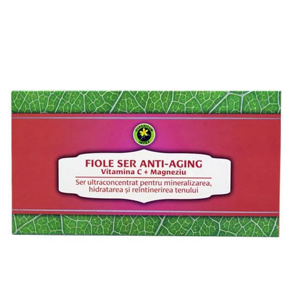 SET ANTI-AGING VITAMINA C+MAGNEZIU 12BUCX2ML Hypericum Plant — preț și oferte