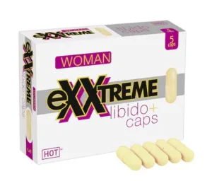 HOT eXXtreme Libido - capsule afrodisiace pentru femei - 5 cps HEL5L