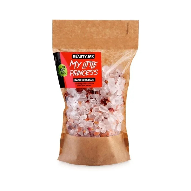 Beauty Jar Cristale de baie calmante cu petale de trandafir, My Little Princess, 600g — preț și oferte
