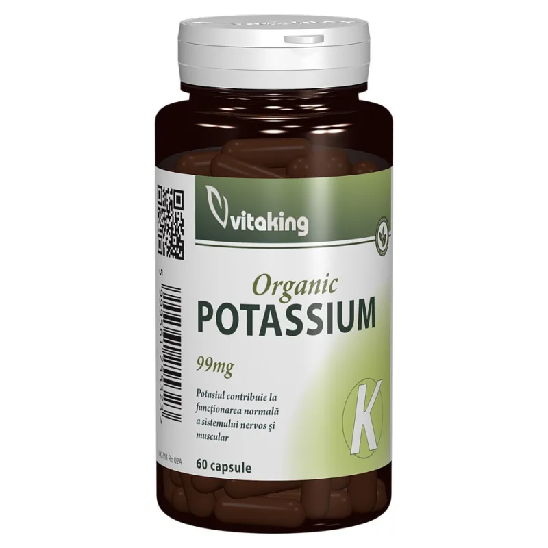 POTASIU (GLUCONATE) 99MG 60CPS VITAKING — preț și oferte