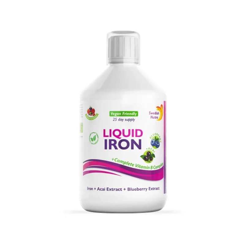 Fier Lichid, 500 ml, Swedish Nutra — preț și oferte