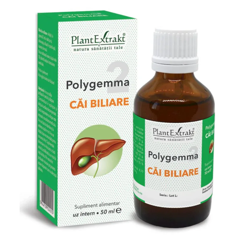 Polygemma 2, Cai biliare, 50 ml, Plant Extrakt PLANTEXTRAKT — preț și oferte