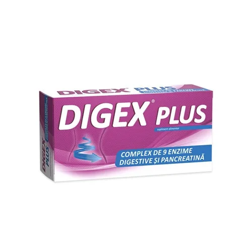 DIGEX PLUS 20CPR GASTROREZISTENTE FITERMAN PHARMA — preț și oferte