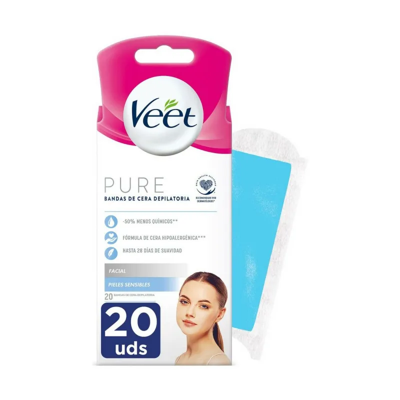 Benzi Epilatoare pentru Față Veet Piele sensibilă 20 Unități — preț și oferte