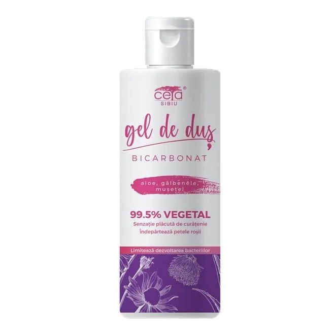GEL DUS 99.5% VEGETAL CU BICARBONAT 200ML Ceta — preț și oferte