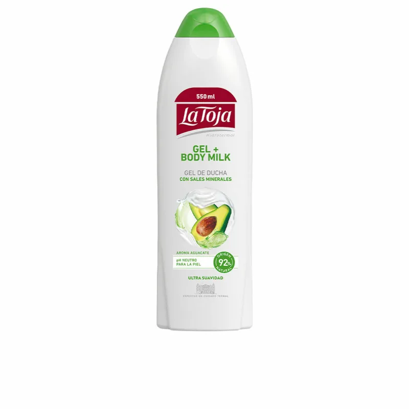 Gel de duș La Toja Gel + Body Milk Avocado (550 ml) — preț și oferte