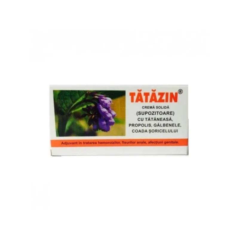 TATAZIN SUPOZITOARE 1,5GR*10 (BLS) ELZIN PLANT — preț și oferte