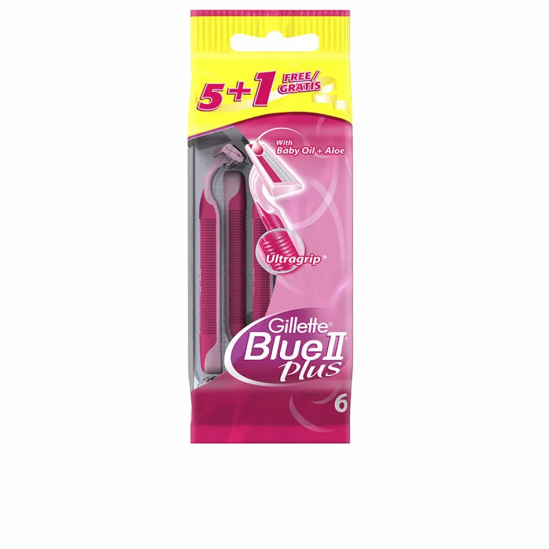 Lame de Ras de Unică Folosință Gillette Blue II Plus 6 Unități — preț și oferte