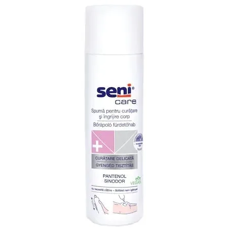 SENI CARE - Spuma ingrijire corp 500 ml — preț și oferte