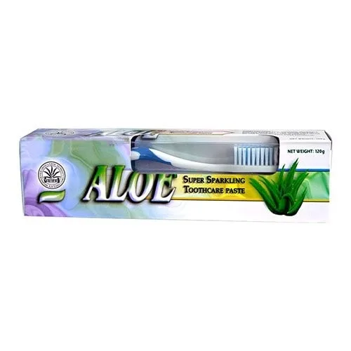PASTA DE DINTI ALOE VERA 120GR+PERIUTA DR Chen Patika — preț și oferte