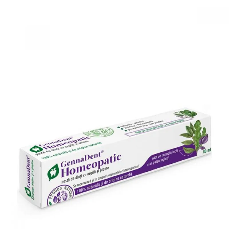 GENNADENT HOMEOPATIC 80ML — preț și oferte