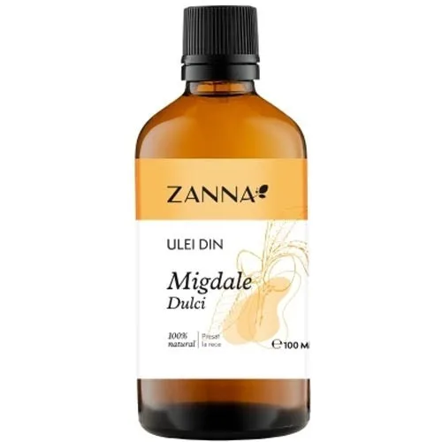 ZANNA ULEI MIGDALE DULCI PRESAT LA RECE 100ML — preț și oferte