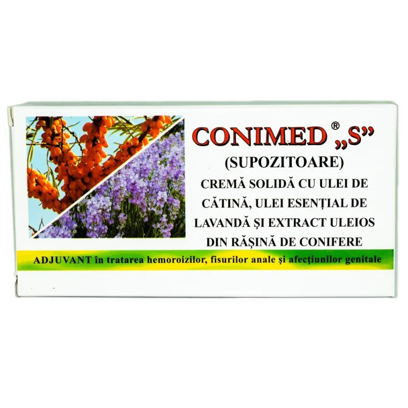CONIMED S SUPOZITOR 1GR*10 OEM — preț și oferte