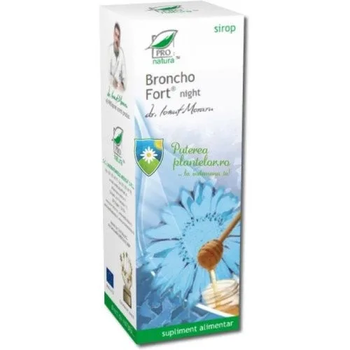 BRONCHOFORT NIGHT SIROP 100ML MEDICA FARMIMPEX — preț și oferte