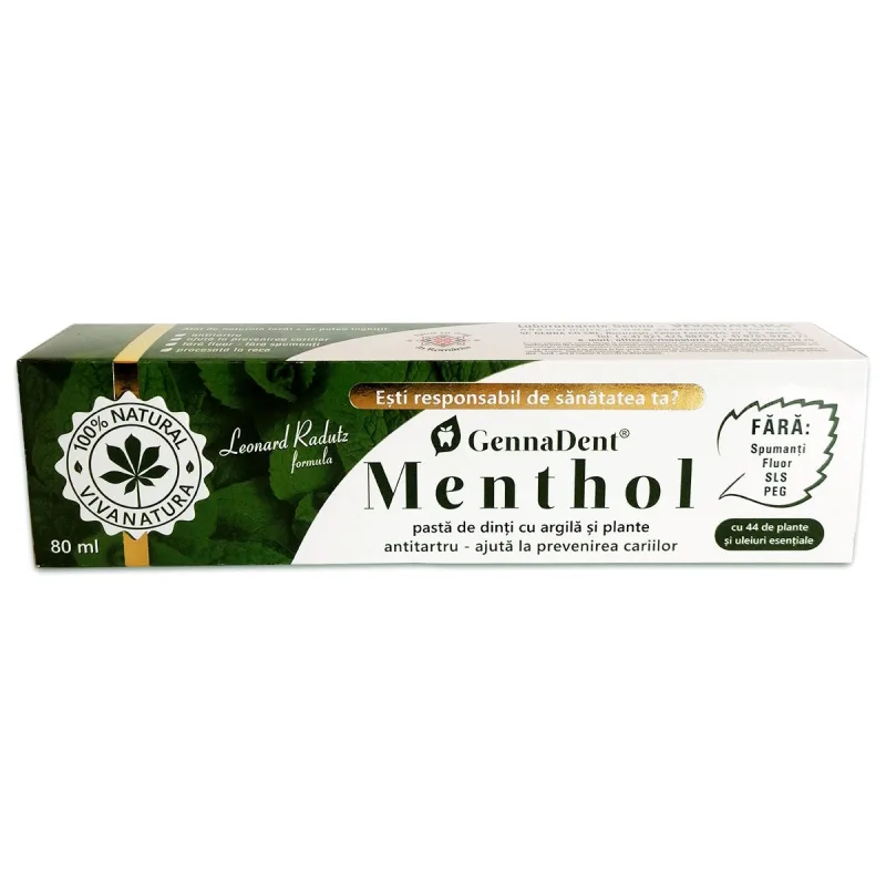 GENNADENT MENTHOL 80ML — preț și oferte