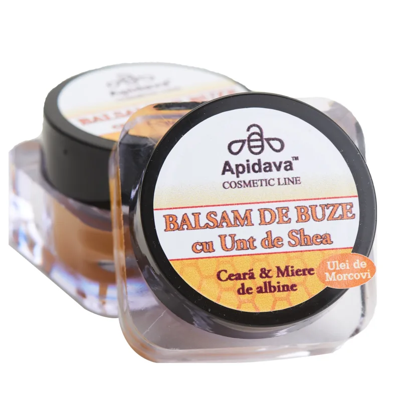 BALSAM BUZE CU UNT DE SHEA 10ML Apidava Cosmetic Line — preț și oferte