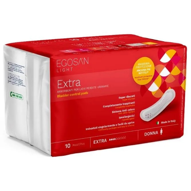 EGOSAN LIGHT ABSORBANTE INCONTIN. LADY EXTRA 10BUC — preț și oferte
