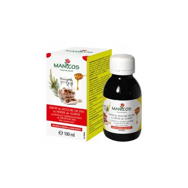 SIROP PIN+PROPOLIS 100ML Manicos — preț și oferte