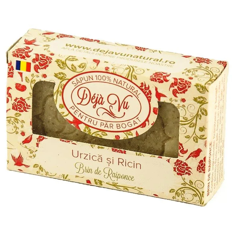 SAPUN NATURAL URZICA&RICIN 90GR Deja Vu — preț și oferte