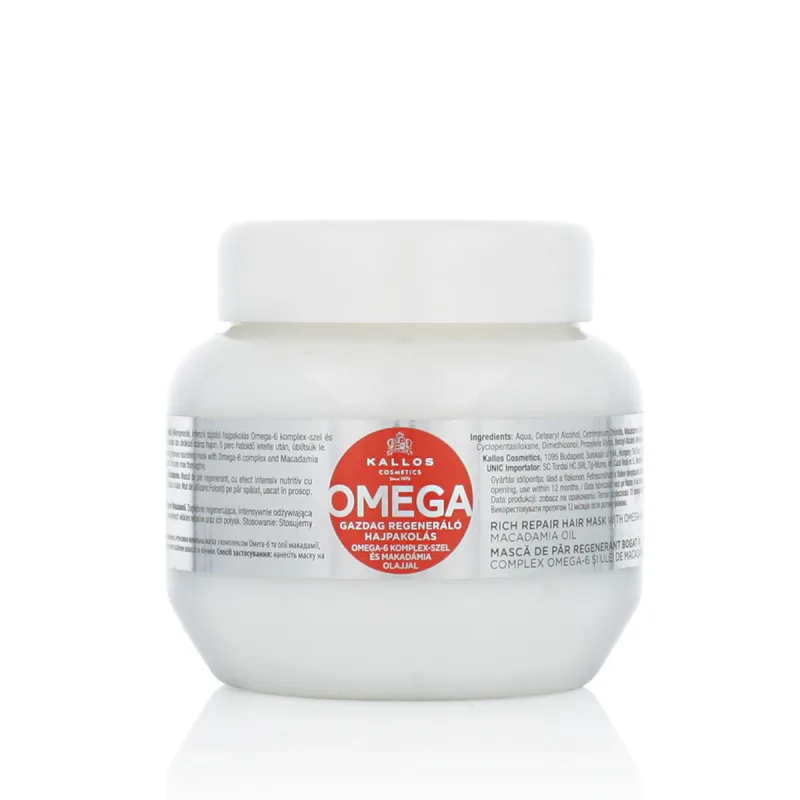 Mască Capilară Reparatoare Kallos Cosmetics Omega 275 ml — preț și oferte