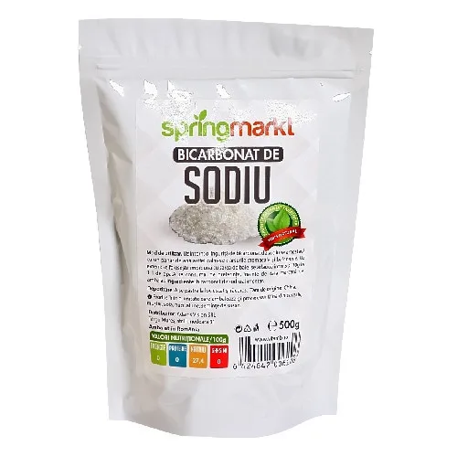 BICARBONAT DE SODIU ALIMENTAR 500GR springmarkt — preț și oferte