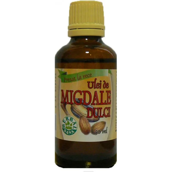 ULEI MIGDALE PRESAT LA RECE 50ML (UZ INTERN) Herbalsana — preț și oferte