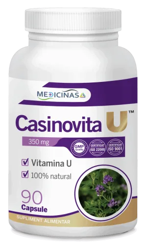 Casinovita U - Vitamina U - pentru probleme digestive cas90L