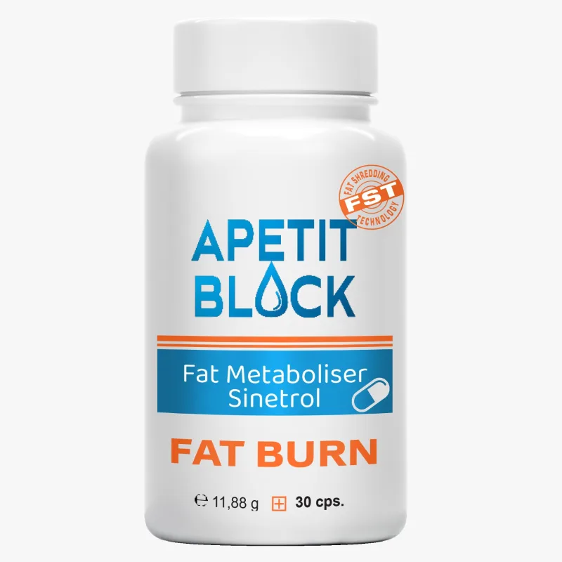 Apetit Block Fat Burn - capsule pentru pierderea in greutate - 30 cps PrimeFarma — preț și oferte