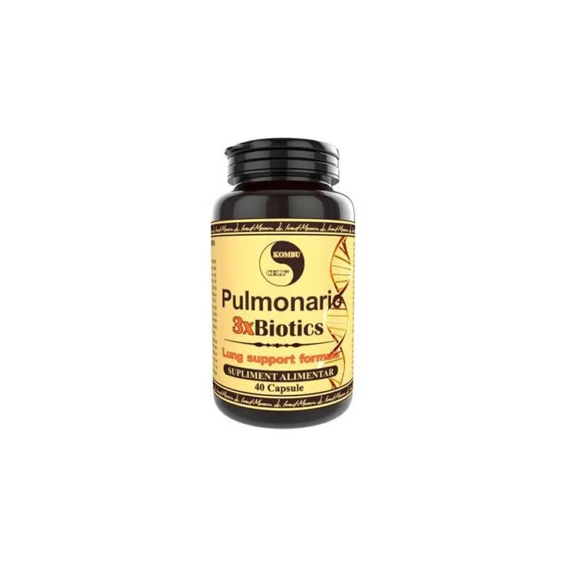 PULMONARIO 3XBIOTICS 40CPS MEDICA — preț și oferte