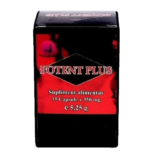 POTENT PLUS 15CPS Naturalia — preț și oferte