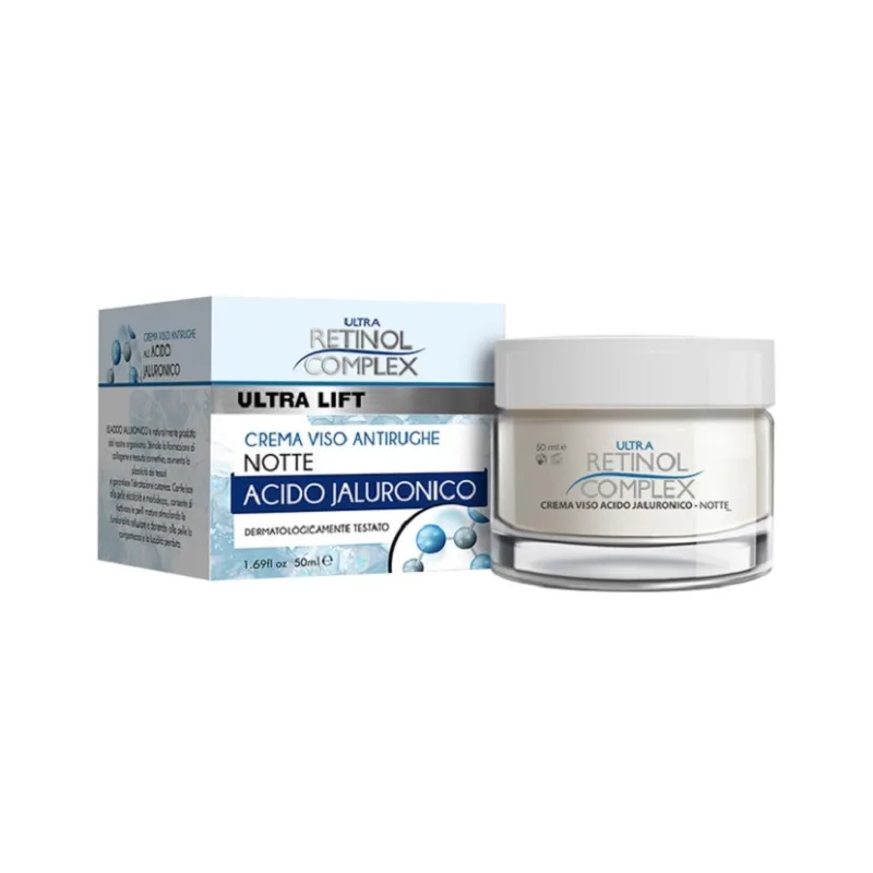Crema de noapte antirid cu Acid Hialuronic, Ultra Retinol Complex, 50ml — preț și oferte