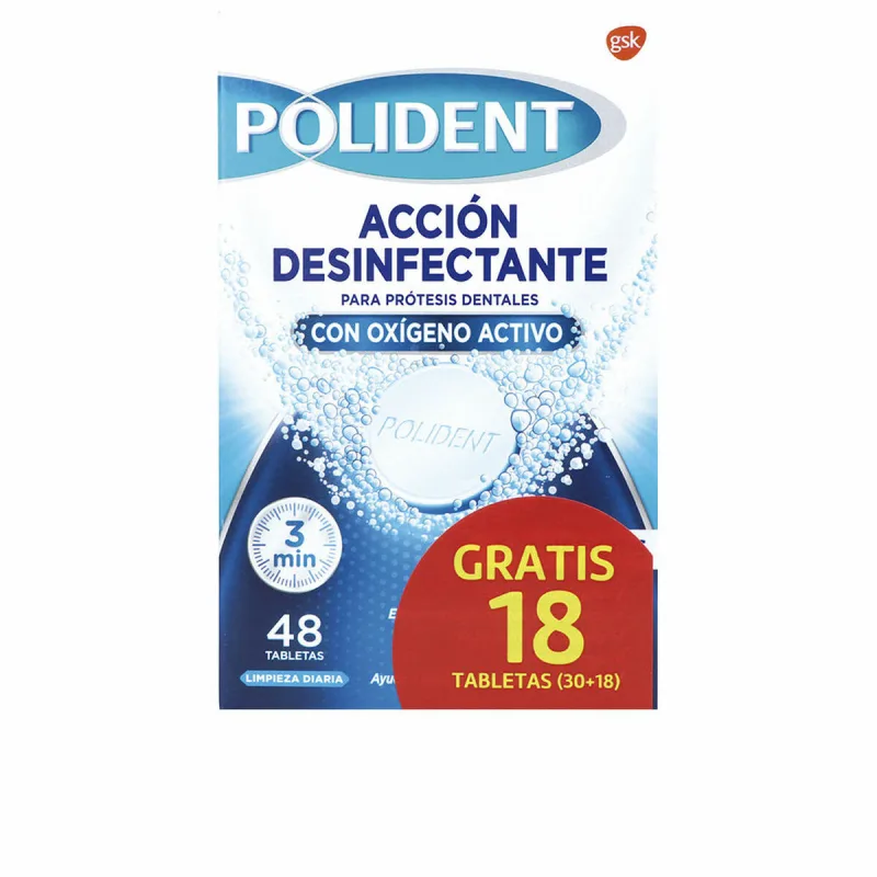 Tablete de Curățare pentru Proteze Dentare Polident   48 Unități — preț și oferte