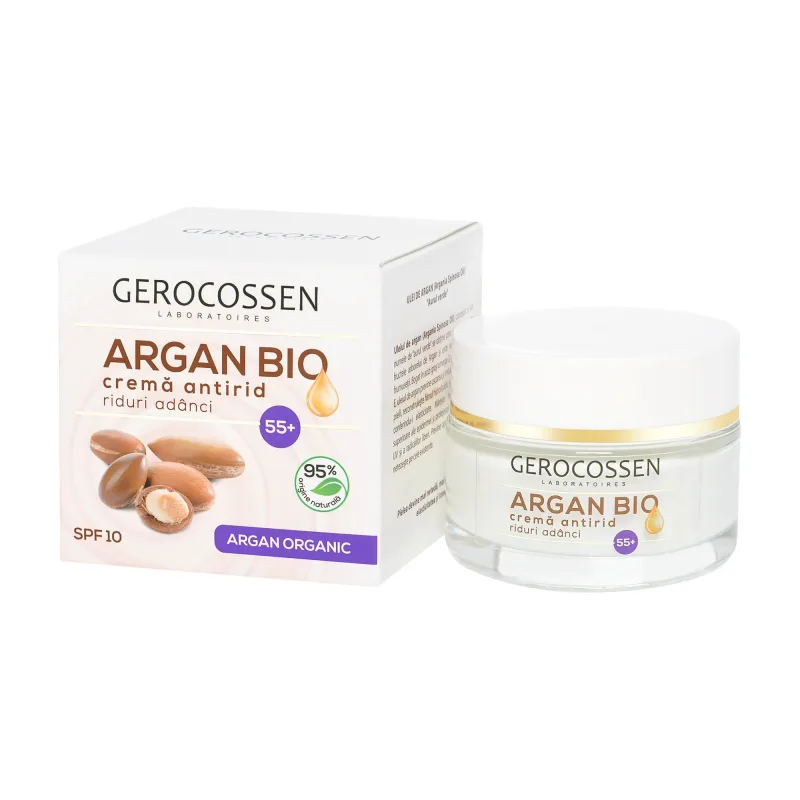 ARGAN BIO-CR.ANTIRID RID.ADANCI 55+ 50ML GEROCOSSEN — preț și oferte
