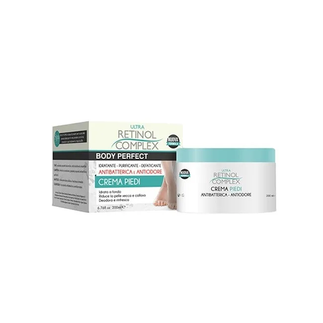 Crema pentru picioare antibacteriana, antimiros, Ultra Retinol Complex, 200ml — preț și oferte