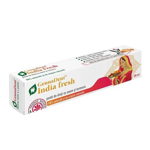 GENNADENT INDIA FRESH 80ML — preț și oferte