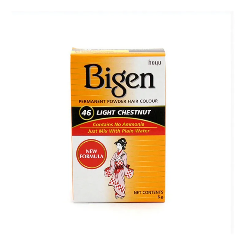 Vopsea Permanentă Bigen 46 Light Nº46 Light Chestnut (6 gr) — preț și oferte