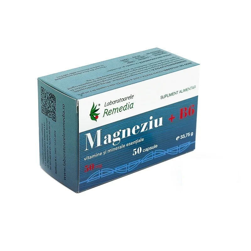 MAGNEZIU+B6 50MG 50CPS OEM — preț și oferte
