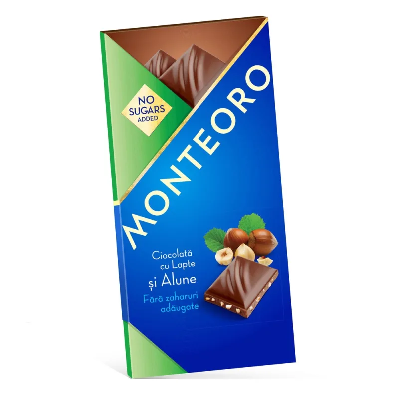 CIOCOLATA LAPTE&ALUNE  F.ZAHAR MONTEORO 90GR — preț și oferte