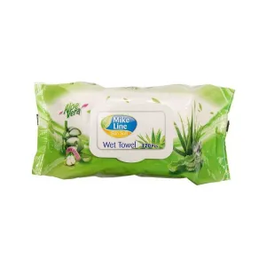 SERVETELE UMEDE CU CAPAC ALOE VERA 120BUC