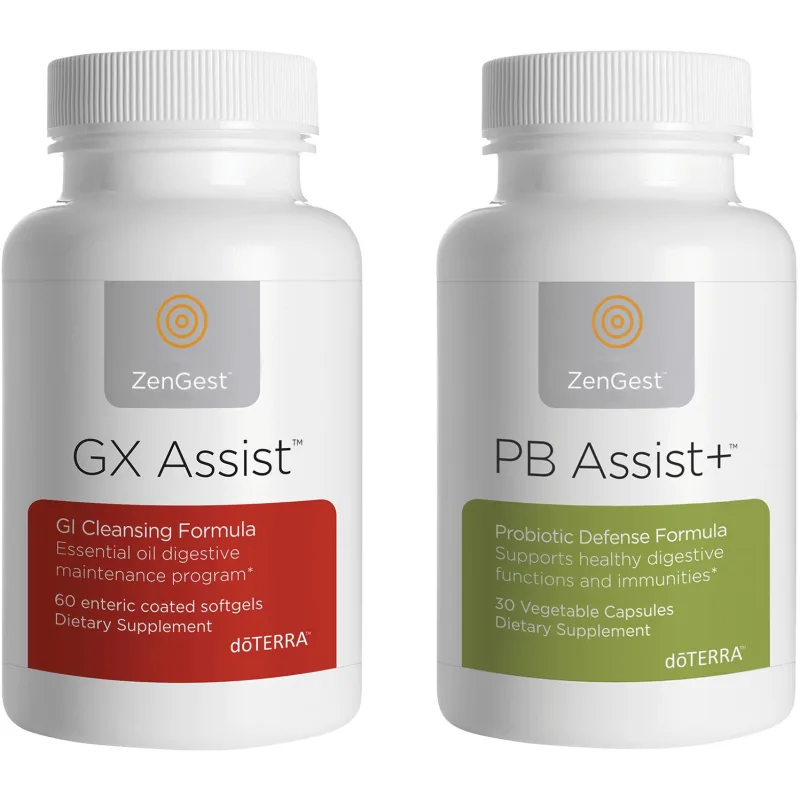 Pachet pentru detoxifiere si regenerare, GX Assist 60 caps si Pb Assist plus 30 caps,  90 capsule DoTerra — preț și oferte
