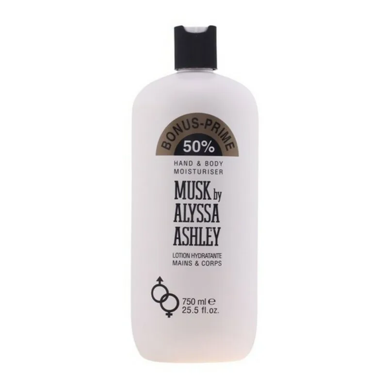 Loțiune de Corp Hidratantă Musk Alyssa Ashley Musk (750 ml) — preț și oferte