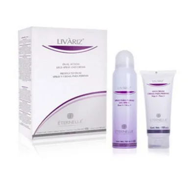 Livariz - set crema si spray pentru picioare + (1 crema gratis) Eternelle Pharma — preț și oferte