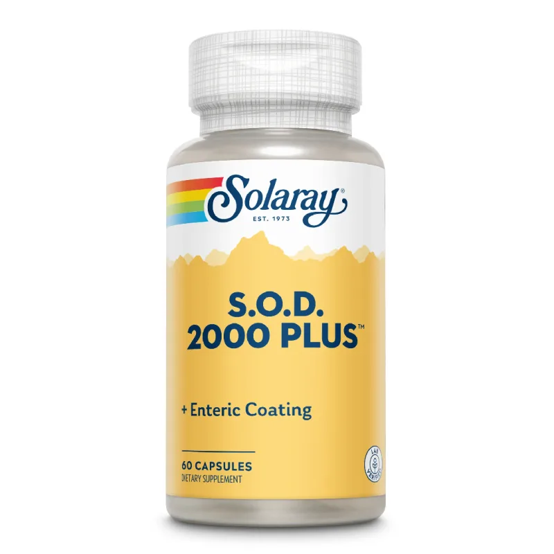 SOD 2000 Plus Solaray, 60 capsule, Secom SOLARAY SUA — preț și oferte